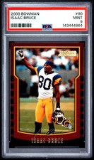 2000 Bowman Isaac Bruce #90 PSA 9 picture