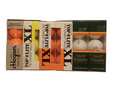Dunlop maxfli master top-lite xl hogan amf lot of 18 picture