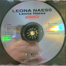 Leona Naess Self Titled Promo Promotional Advance CD MCA Records 2003 SHIPS FAST picture