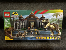LEGO Jurassic Park Visitor Center: T. rex & Raptor Attack (76961) BOX ONLY picture