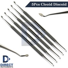 5Pcs Discoid Cleoid Carver Amalgam Dental Excavator Restorative Flash Remover CE picture