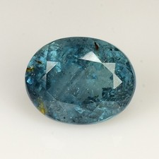 1.52Cts NATURAL BLUE GREEN TOURMALINE OVAL CUT LOOSE GEMSTONES M501 picture