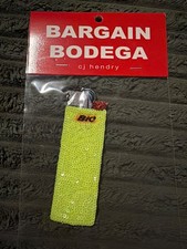CJ Hendry Bargain Bodega neon yellow BIC lighter patch   picture