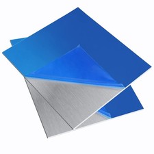 2 Pieces 6061 T651 Aluminum Sheet Metal 6 x 6 x 1/8 (0.125