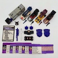  VINTAGE 1985 G1 TRANSFORMERS MENASOR STUNTICONS SET, 100% COMPLETE picture