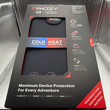 PHOOZY XP3 Thermal Capsule Medium Phone Pouch Black Water-Resistant Drop picture