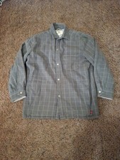 Woolrich Mens Insulated Long Sleeve Jacket Large 6232 Dark Loden  picture
