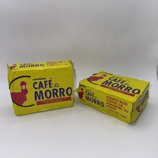 Café El Morro 12oz 2x6oz Brick Espresso Ground 100% Pure PUERTO RICO COFFEE CO picture