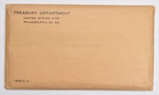 OGP 1956 US Mint Proof Set Envelope - Empty - NO COINS picture