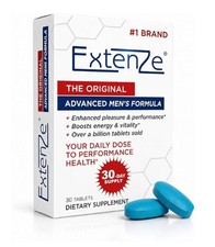 ExtenZe Maximum Strength Male Enhancement HARD Erection, 30 Day Supply Exp 01/29 picture