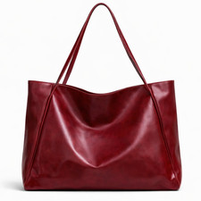 Leather Handbags for Women Purse Tote bag Shoulder Bag Large Premium US picture