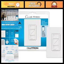 Smart Dimmer Switch for Home Automation, Wallplate Included, Hub Required picture