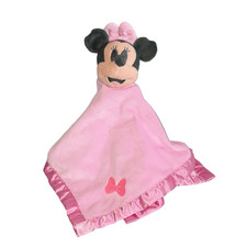 Disney Baby Plush Minnie Mouse Pink Security Blanket Lovey 15.5