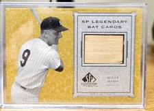 2001 SP Legendary Cuts - Legendary Bats Roger Maris #B-RM (MEM) picture