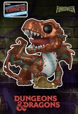 NYCC 2026 OFFICIAL FUNKO POP DUNGEONS & DRAGONS COPPER WYRMLING LE 8000 picture