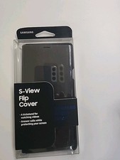 Pre owned Authentic SAMSUNG Galaxy Note 9 Case S-View Flip Cover w/ Kickstand picture
