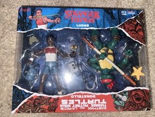 Playmates Toys Teenage Mutant Ninja Turtles x Stranger Things Donatello & Lucas picture