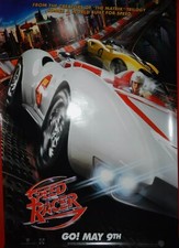 2008 Promo Movie Poster  Speed Racer, starring Emile Hirsch 11x17 picture