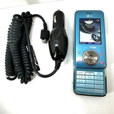 LG Chocolate UX8550A Phone Bundle RARE Ice Blue Verizon retro tech y2k aesthetic picture