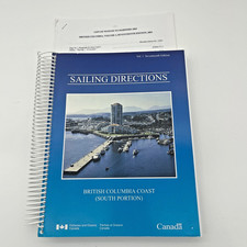 SAILING DIRECTIONS BRITISH COLUMBIA COAST SOUTH PORTION 17th Edition V1 picture