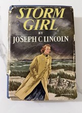 Storm Girl Joseph C Lincoln SIGNED 1937 1st Edition 1st Printing DJ Cape Cod picture