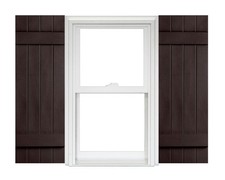 Homeside 4 Board and Batten Joined Vinyl Shutters (1 Pair) picture