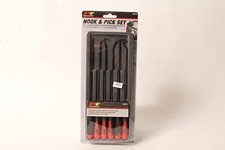 Rotary Six Piece Hook & Pick Set Injection Molded Handle Straight Angled... picture