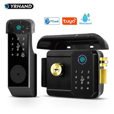 Smart Lock Waterproof Wifi Fingerprint Digital Door Lock for Home picture