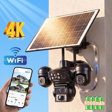 4K AOV Camaras De Seguridad Wifi Exterior Inalambrica Con Vision Nocturna Video picture