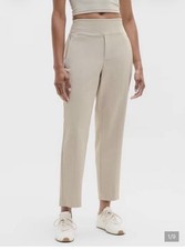 Athleta Pants Womens 2 Navy Blue Pull On Ankle Tapered Leg Endless High Rise picture