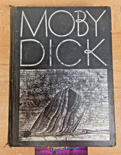 Herman Melville Moby Dick or The Whale Illustrated Rockwell Kent HC 1930 picture