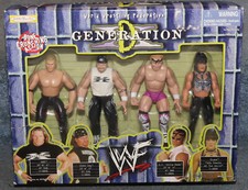 JAKKS D-GENERATION  X WWF WRESTLING FIGURE SET WWE CHYNA HHH ROAD DOG BILLY GUNN picture