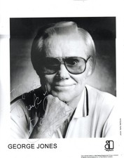 Lot5-5-Autographed-Signed photos of Musicians George Jones, David Ball & more picture