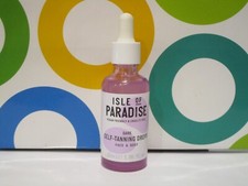 ISLE OF PARADISE ~ SELF TANNING DROPS FACE & BODY ~ DARK ~ 1.69 OZ picture