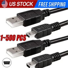 3FT Mini USB Data Sync Charger Charging Cable Cord SatNavs, Dash Cam LOT picture