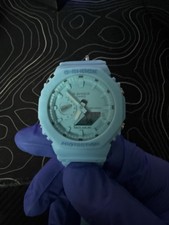 Casio G-SHOCK Blue Analog/Digital Quartz Wristwatch 200m Resin 45mm picture