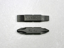 2 Genuine Leatherman Replacement Bits: Flat & Phillips Set - USPS with Tracking picture
