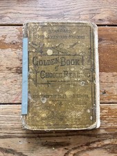Golden Book of Choice Reading By William Swinton - Original 1880 Antique Reader picture