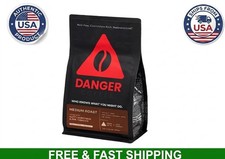 DANGER COFFEE Medium Roast Ground Remineralized Coffee 10.9 OZ  ( HAND PICKED ) picture