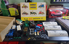 Vintage 1953 Revell Highway Pioneers Model Kit INCOMPLETE, PARTIALY ASSEMBLED picture