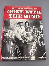 Vintage Pictorial History of Gone With the Wind by Gardner - Excellent Condition picture