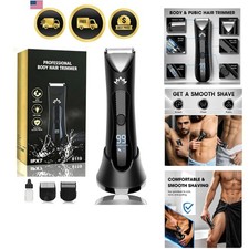 Manscape Body & Pubic Hair Trimmer for Men, Groin & Ball Trimmer Men, Electri... picture
