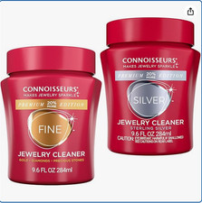 CONNOISSEURS Premium Edition Jewelry Cleaner 9.6oz Fine Silver Delicate picture