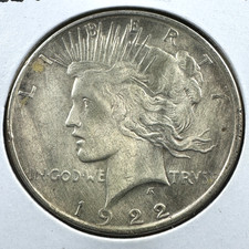 1922-D $1 Silver Peace Dollar (90618) picture