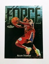 Allen Iverson 1997-98 Topps Finest FORCE #143 PHILADELPHIA 76ERS  picture