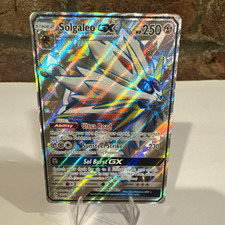 The Pokémon Company Solgaleo GX 143/149 SM Base Set Full Art Holo Ultra Rare picture