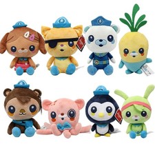 New Octonauts 20cm Plush Toys Vegimal Barnacles Peso Kwazii Tweak Animal Stuffed picture