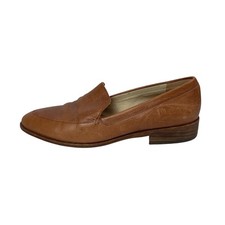 Madewell Frances Women's Brown Leather Slip On Pointed Toe Loafers Shoes Size 8 picture
