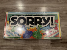 Vintage 1992 SORRY Board Game Parker Brothers ~ New/Factory Sealed picture