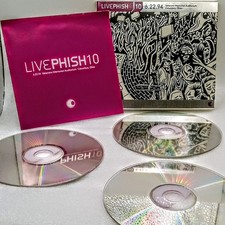 Phish – Live Phish Vol. 10 (3‑CD Set, 2002 Elektra) – READ – Disc Flake picture